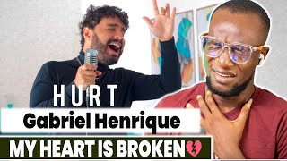 Gabriel Henrique - HURT (Christina Aguilera Cover) | REACTION!!