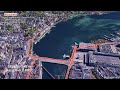 swisscitymarathon – lucerne 2024 fly over the marathon course video of the race path.