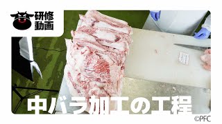 「中バラ」加工動画