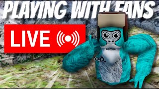 🔴PLAYING GORILLA TAG LIVE WITH FANS🔴 #livestreams #gorillatag  #shorts #vr  #fypシ゚  #makemefamous