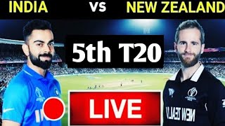 India Vs New Zealand 5th T20 Live Match 2020 || Today Live Cricket Match || IND VS NZ Live
