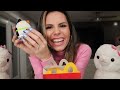 unboxing 20 happy meals toys *squishmallow hunt*