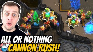 Only one can survive in the Cannon Rush! | Cannon Rush in Grandmaster #91 StarCraft 2