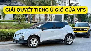 Chia sẻ cách khắc phục tiếng gió rít ở kính lái VF5