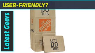 49022-25PK Heavy Duty Brown Paper Lawn and Refuse Bags | The Best 30 Gallon Garden Solution