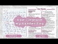 How I Improve My Handwriting ?? // 10 tips to improve your handwriting neat // salt_cutee