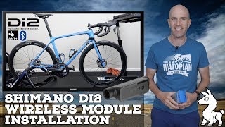 Shimano Di2 Wireless Module Installation // EW-WU111 ANT+ Bluetooth LE