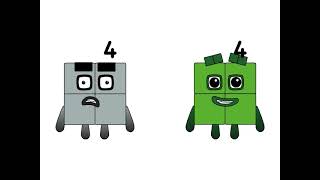 Numberblocks Comparison - Uncanny VS. Canny