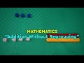 Annisa Baker Classroom - Math Grade 1 - Addition Without Regrouping