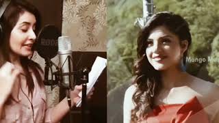 Rashi Khanna Singing The Bangaru Song || Nithin Movies