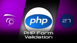 PHP & AJAX Project - PHP Form Validation | Tutorial