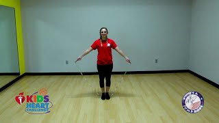 Kids Heart Challenge Single Rope Skills #3