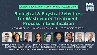 IWA Biofilms Webinar Series   Biological and Physical Selectors 2023 11 15