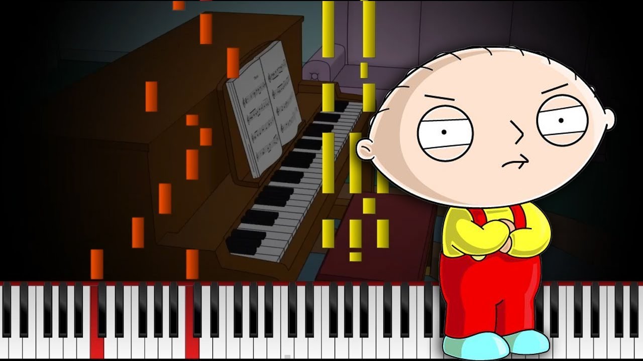 FAMILY GUY Theme Song - Piano Tutorial & Sheets! - YouTube