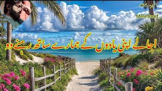 Ujaale Apni Yaadon Ke | Bashir Badr | Hearts touching poetry| sad urdu poetry|heart broken poetry