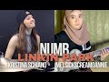 Numb - Linkin Park - Drum & Guitar Cover (Kristina Schiano & MelSickScreamoAnnie)
