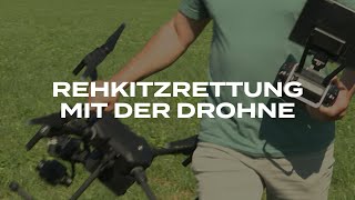 Rehkitzrettung mit der Drohne