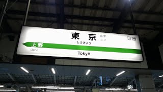 【4K乗換動画】東京駅　北海道・東北・秋田・山形・上越。北陸新幹線－バスターミナル東京八重洲　乗換え　PIMI PALM２ で撮影４K30p