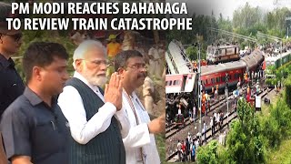 PM Modi Reaches Odisha’s Balasore To Review Train Accident, Union Ministers With Him