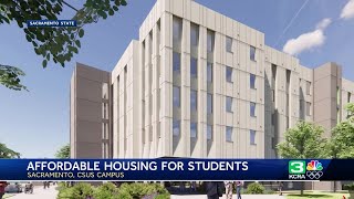 New residence hall at Sacramento State to open door for affordable housing for low-income students