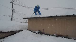 新潟県三条市の屋根外壁塗装リフォーム専門店遠藤組　大雪　雪下ろし