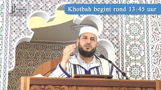 Vrijdagpreek Imam Oussama: 'het huwelijk en de belemmeringen'  خطبة الجمعة الإمام أسامة