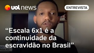 Rick Azevedo critica PT por falta de adesão à PEC que pede o fim da escala 6x1: 'O que tá faltando?'