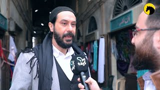 مسلسل سوق الحرير ... كواليس ولقاءات على هامش التصوير - ميلاد يوسف ويزن خليل