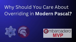 Using Virtual Methods and Overrides in Modern Pascal