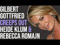 Gilbert Gottfried Creeps Out Heide Klum & Rebecca Romajn [The Howard Stern Show]