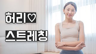 허리에 좋은 데일리 스트레칭 루틴❣️ 척추, 장요근, 다열근, 중둔근 이완 동작｜간결한설명