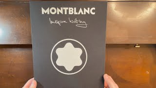 Montblanc Inspire Writing Book Unboxing