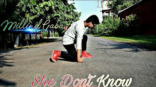 She Dont Know Bollywood Dance | Hip Hop Choreography | Millind Gaba | Rohit Agrawal