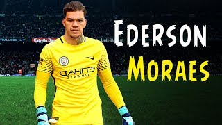 Ederson Moraes • Amazing Saves \u0026 Crazy  Passing • Man City