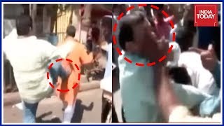 BJP -TMC Clash During Protest Over Syama Prasad Statue In Kolkata