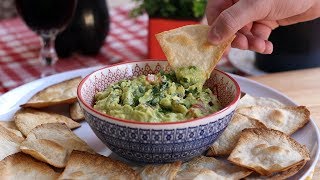 Guacamole - com chips crocante (minha receita especial)