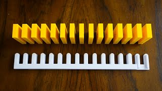 How to Build a Domino Line with a Template