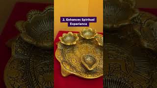 Diwali Puja Thali - Bronze Finish #diwali #diwali2024 #diwali #diwalipuja #diwalithali #diwalipujan