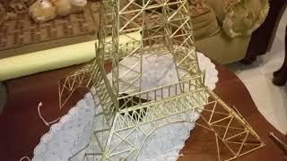 Torre Eiffel de palillos