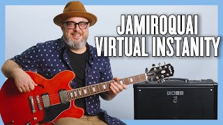 Jamiroquai Virtual Insanity Guitar Lesson + Tutorial