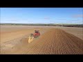 minchertons case ih quadtrac 450 pulls rocks gone reefinator via drone fhd 1080p