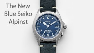 The New Blue Seiko Alpinist Exclusive to the U.S Market!