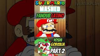 Mario Bros: Yoshi pero es Godzilla Pt2 #fandub #mario