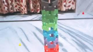 Domino building fall
