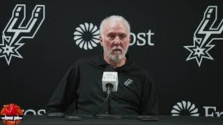 Ticked Off Gregg "Pop" Popovich On Telling Spurs Fans To Stop Booing Kawhi Leonard. HoopJab NBA