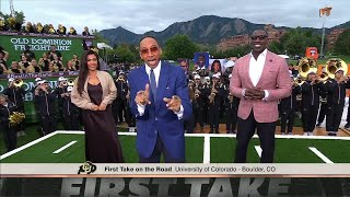 LIVE from Colorado First Take is IN THE HOUSE! 🏔️🏠