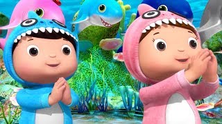 Baby Shark V2 | Nursery Rhymes & Kids Songs! | ABCs and 123s | Shark Songs