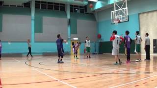 KBLWE 20150118 Mens Hoop (白) VS MFBT (紫) Q4