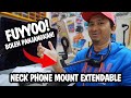 Power ar Benda ni! Neck Phone Mount Extendable