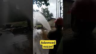 advanced nozzle for fire fighting #fire #safetyfirst #emergency #fire #water #spray #waterjet